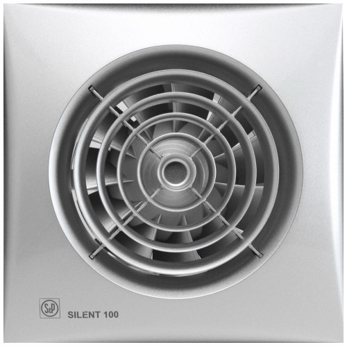 Вентилятор вытяжной Soler & Palau Silent-100 CRZ Silver