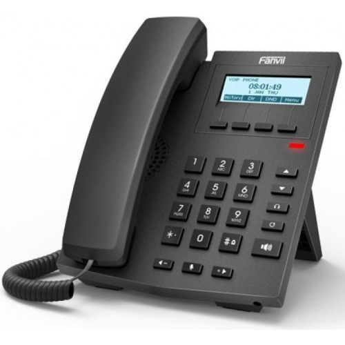 VoIP-телефон Fanvil X1S черный