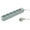 Сетевой фильтр PC PET AP01006-3-G 3м. 5 розеток, серый