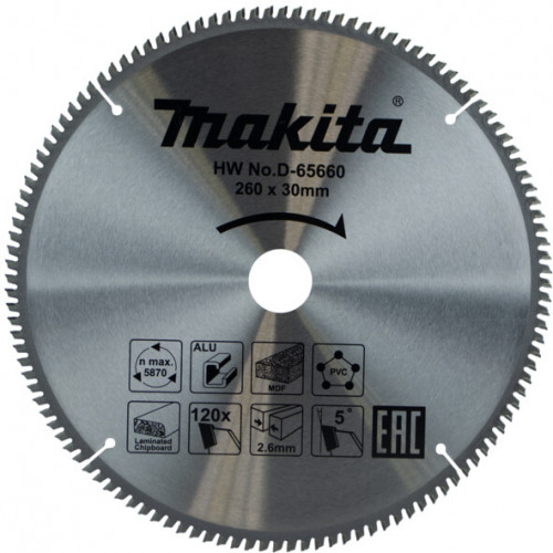 Пильный диск Makita D-65660