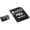 Карта памяти Smartbuy MicroSDHC 4GB Class4+SD адаптер
