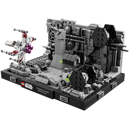 Конструктор Lego Star Wars Диорама Бег по траншеям Звезды Смерти 75329