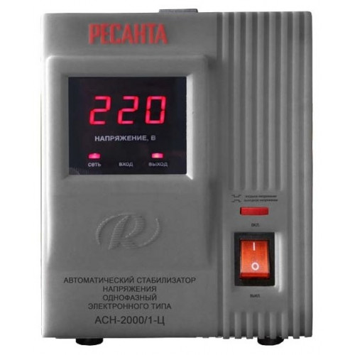 Стабилизатор напряжения Ресанта АСН-2000/1-Ц