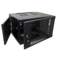 Сетевой шкаф Lanmaster Next TWT-CBWNG-6U-6X4-BK