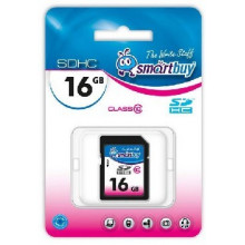 Карта памяти Smartbuy SDHC Class10 16GB