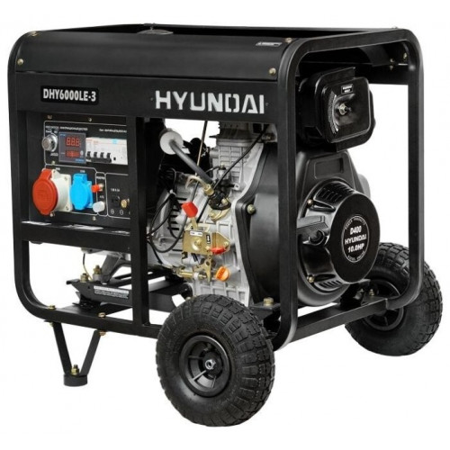 Генератор дизельный Hyundai DHY 6000LE-3