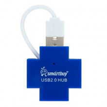 Концентратор Smartbuy SBHA-6900-B 4 порта синий