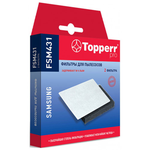 Комплект фильтров Topperr 1155 FSM 431