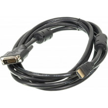 Кабель Ningbo DVI-D (m) HDMI (m) 5м феррит.кольца