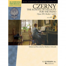 Песенный сборник Musicsales Carl Czerny The School Of Velocity For The Piano