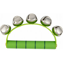 Бубенцы ручные Bee DF501A green