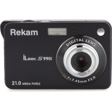 Цифровой фотоаппарат Rekam iLook S990i черный