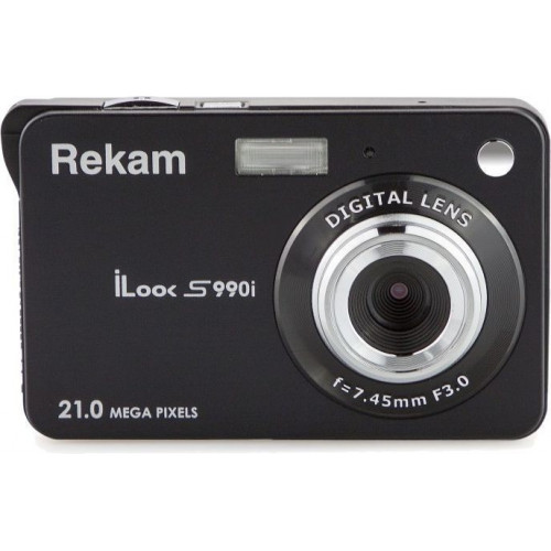 Цифровой фотоаппарат Rekam iLook S990i черный