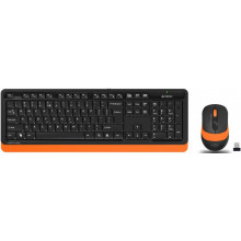 Комплект A4Tech FG 1010 черный/оранжевый