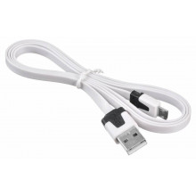 Кабель Buro BHP MICROUSB 1M FLAT белый
