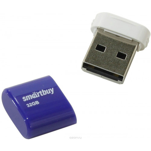 Флэш-накопитель Smartbuy Lara 32GB blue