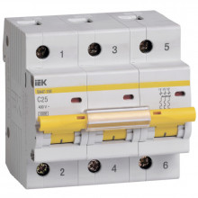 Выключатель автоматический IEK MVA40-3-025-C
