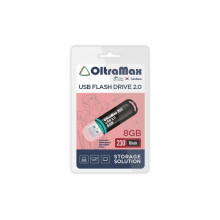 Флеш-накопитель OltraMax OM-8GB-230-черный