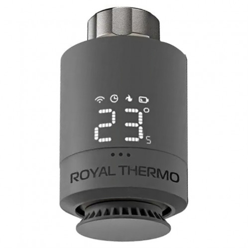 Термостат радиаторный Royal Thermo Smart Heat серебристый