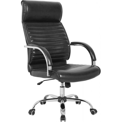 Кресло руководителя Бюрократ T-8010 Sl/Bl+Black