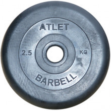 Диск обрезиненный MB Barbell MB-AtletB31-2,5