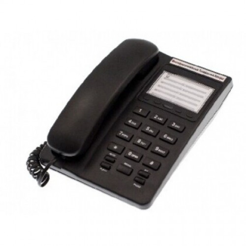 Проводной телефон Вектор 816/02 black