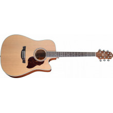 Электроакустическая гитара Crafter DE-7/NC с чехлом