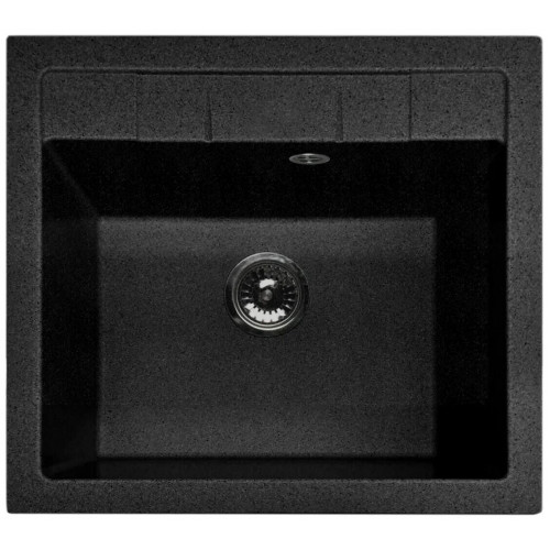 Кухонная мойка GranFest Quadro GF-Q-561 черный