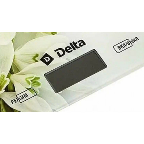 Весы кухонные Delta KCE-66 Подснежники