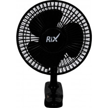 Вентилятор настольный Rix RDF-1500WB Black