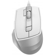 Мышь A4Tech Fstyler FM45S Air белый/серебристый
