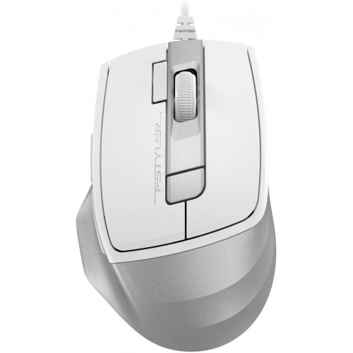 Мышь A4Tech Fstyler FM45S Air белый/серебристый