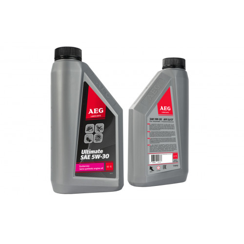 Масло 4-х тактное зимнее AEG SAE 5W30 API SJ/CF 1л