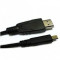 Кабель аудио-видео Buro HDMI (m)/Micro HDMI (m) 3м. черный