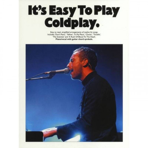Книга It's Easy To Play Coldplay Piano, Vocal, Guitar Book AM977801