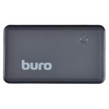 Устройство чтения карт памяти USB2.0 Buro BU-CR-151 черный
