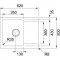 Кухонная мойка Franke OID 61162 оникс (114.0443.356)