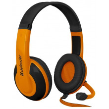 Гарнитура Defender Warhead G-120 черный/оранжевый