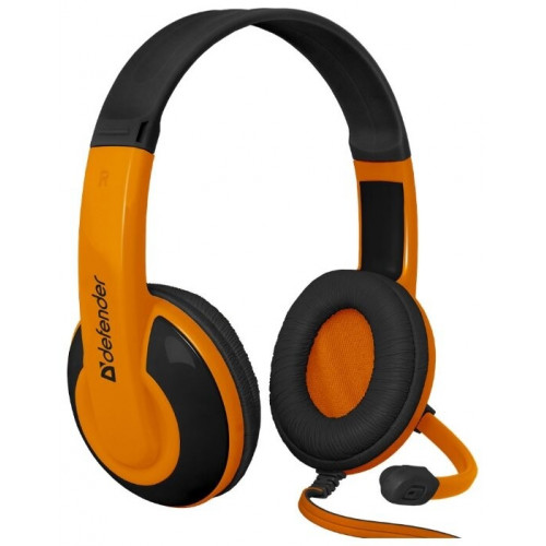 Гарнитура Defender Warhead G-120 черный/оранжевый