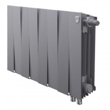 Радиатор отопления Royal Thermo PianoForte 300 /Silver Satin - 8 секц. VDR