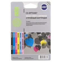 Набор картриджей Cactus CS-EPT0487