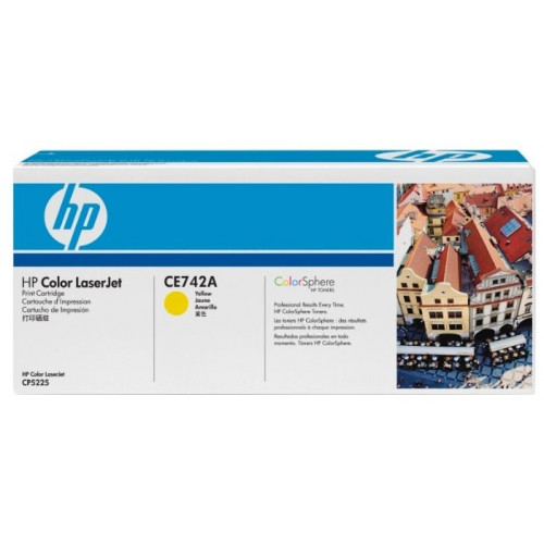 Картридж HP CE742A