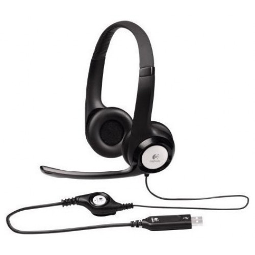 Гарнитура Logitech Headset H390 USB (981-000406)
