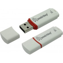 Флэш-накопитель Smartbuy Crown 32GB white