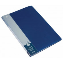 Папка Бюрократ BPV20A3Blue