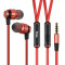 Наушники TFN MC-521 red