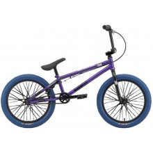 Велосипед Stark 24 Madness BMX 4 серо-фиолетовый/черный/темно-синий HQ-0014148