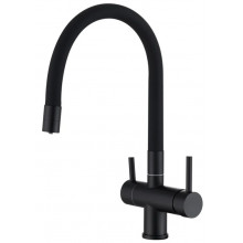 Смеситель для мойки Emar EC-3015 Black