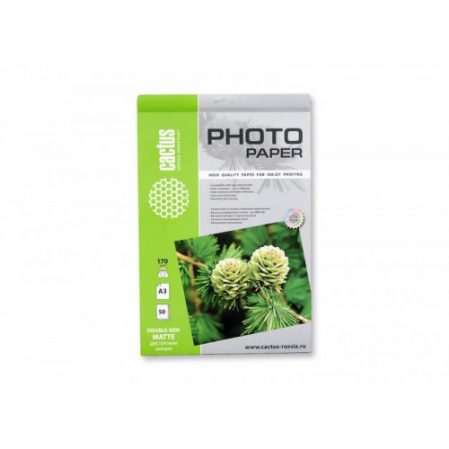 Бумага Cactus CS-MA317050DS белый