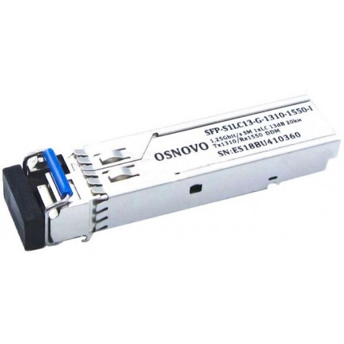 Модуль Osnovo SFP-S1LC13-G-1550-1310-I